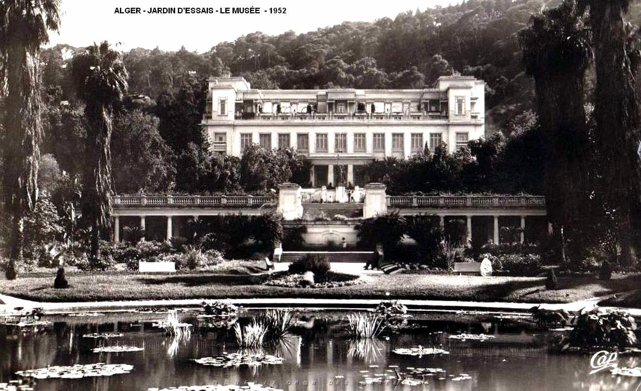 Alger - Jardin d'essai - Musee - 1952.jpg